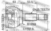 FEBEST 0210-C11 Joint, drive shaft